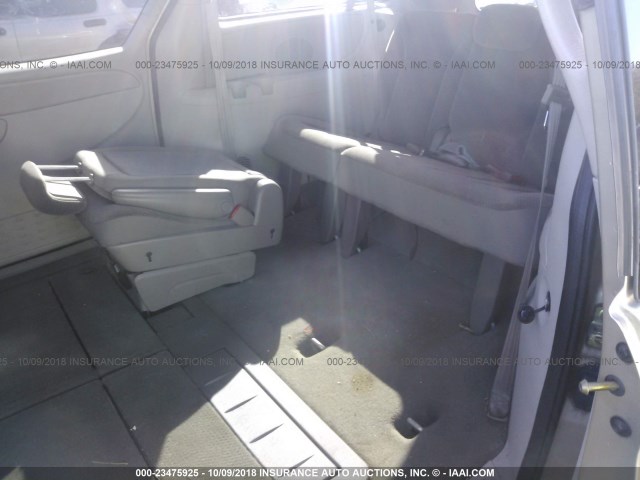 2C8GP54L55R489180 - 2005 CHRYSLER TOWN & COUNTRY TOURING 金色 照片 8