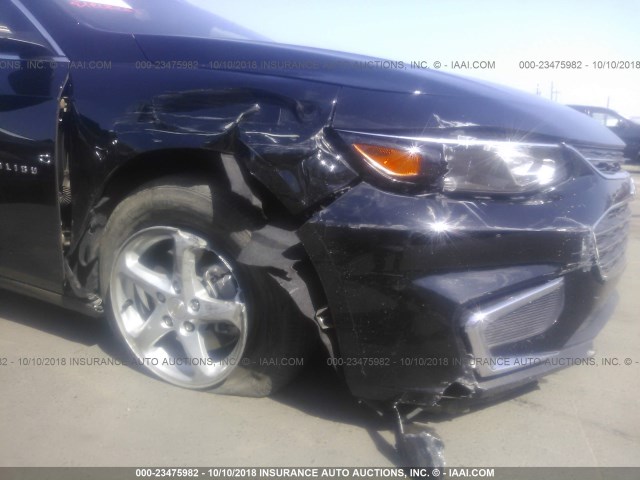 1G1ZB5ST5JF171484 - 2018 CHEVROLET MALIBU LS 黑色 照片 6