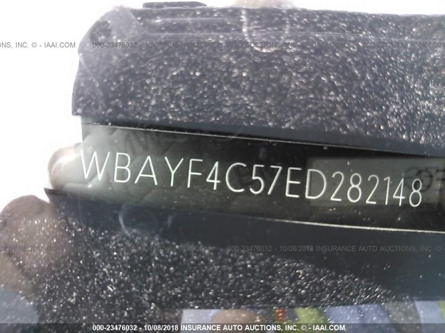 WBAYF4C57ED282148 - 2014 BMW 740 LXI BLACK photo 9