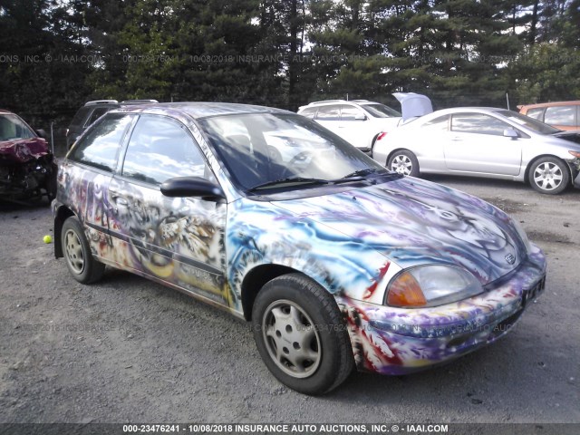 2C1MR2296T6763969 - 1996 GEO METRO LSI WHITE photo 1