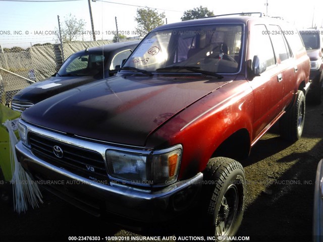 JT3VN39W7S8072077 - 1995 TOYOTA 4RUNNER VN39 SR5 红色 照片 2