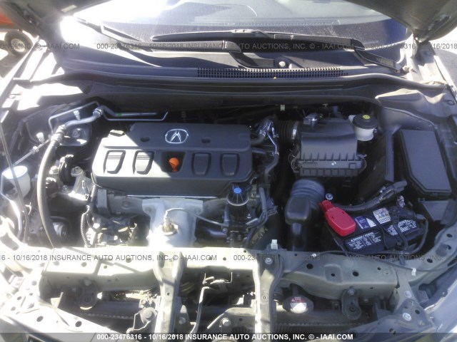 19VDE1F78DE004820 - 2013 ACURA ILX 20 TECH GRAY photo 10