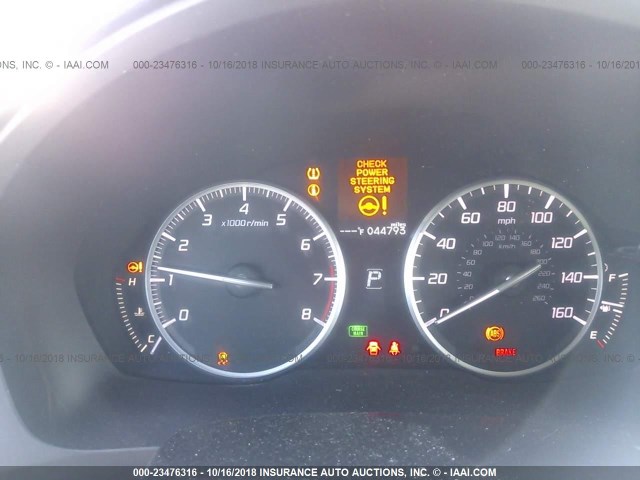 19VDE1F78DE004820 - 2013 ACURA ILX 20 TECH GRAY photo 7