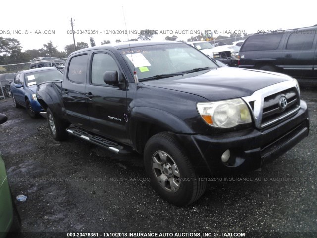 3TMKU72N99M023141 - 2009 TOYOTA TACOMA DBL CAB PRERUNNER LNG BED BLACK photo 1