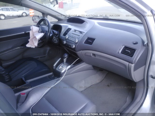 2HGFA1F91AH312085 - 2010 HONDA CIVIC EXL 银色 照片 5