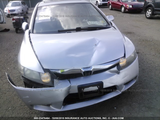 2HGFA1F91AH312085 - 2010 HONDA CIVIC EXL 银色 照片 6