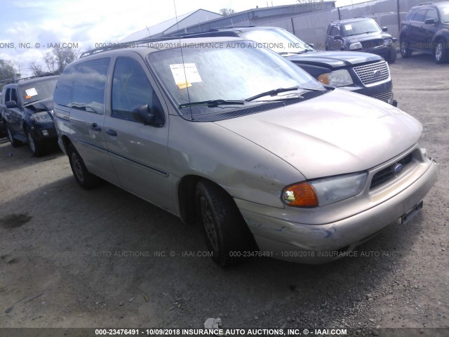 2FMDA5140WBA23536 - 1998 FORD WINDSTAR WAGON GOLD photo 1