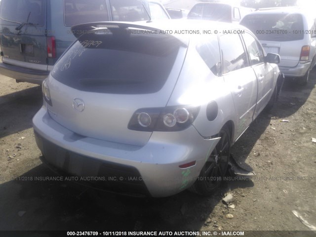 JM1BK34M171690573 - 2007 MAZDA SPEED 3 银色 照片 4