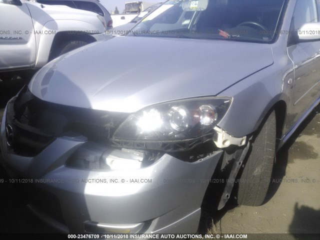 JM1BK34M171690573 - 2007 MAZDA SPEED 3 银色 照片 6
