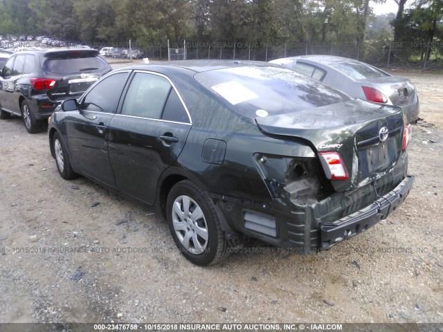 4T1BF3EK8AU506717 - 2010 TOYOTA CAMRY SE/LE/XLE მწვანე ფოტო 3