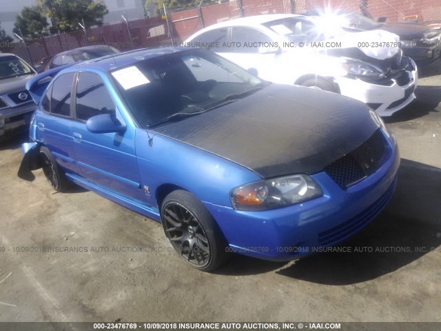 3N1AB51A55L475093 - 2005 NISSAN SENTRA SE-R SPEC V BLUE photo 1