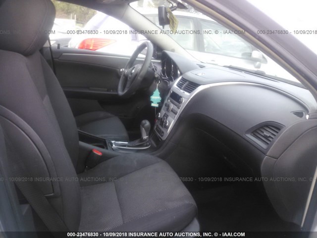 1G1ZH57B08F255656 - 2008 CHEVROLET MALIBU 1LT SILVER photo 5