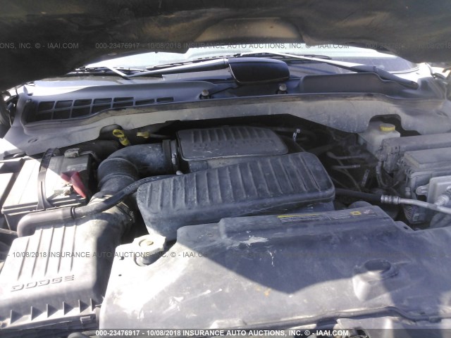 1D4HB38N15F589064 - 2005 DODGE DURANGO ST GRAY photo 10