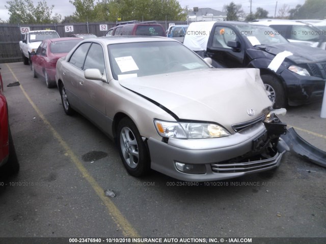 JT8BF28G210311322 - 2001 LEXUS ES 300 GOLD photo 1