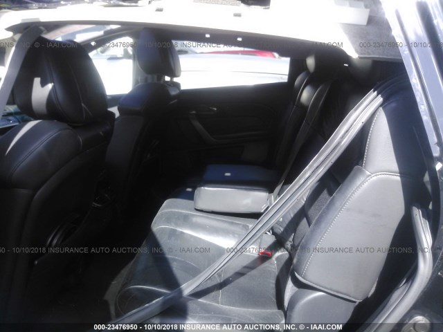2HNYD28418H524351 - 2008 ACURA MDX TECHNOLOGY BLACK photo 8