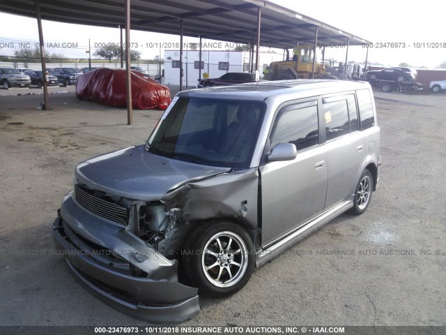 JTLKT324364061401 - 2006 TOYOTA SCION XB ვერცხლისფერი ფოტო 2