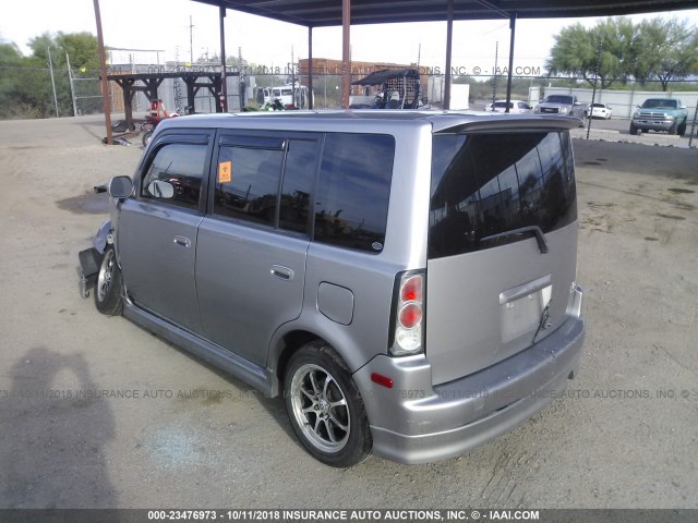 JTLKT324364061401 - 2006 TOYOTA SCION XB ვერცხლისფერი ფოტო 3
