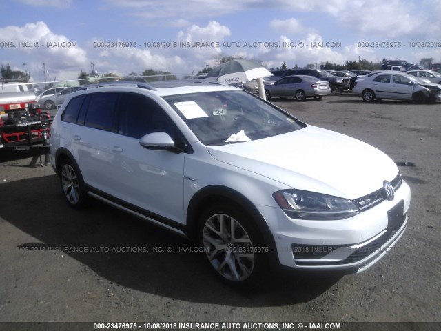 3VWH17AU7HM507025 - 2017 VOLKSWAGEN Golf Alltrack S/SE/SEL 白色 照片 1