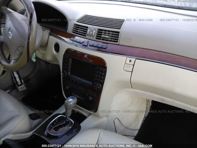 WDBNG83JX5A452221 - 2005 MERCEDES-BENZ S 430 4MATIC GRAY photo 5