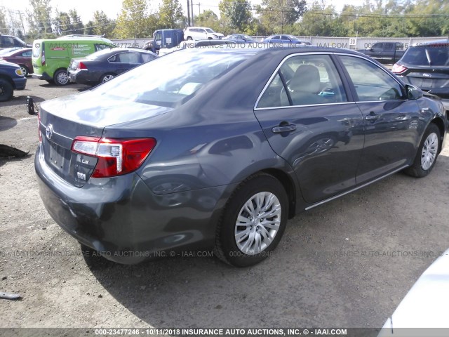 4T1BD1FK7CU056652 - 2012 TOYOTA CAMRY HYBRID/LE/XLE 灰色 照片 4