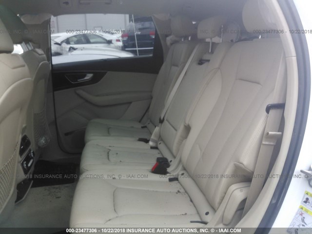 WA1VAAF74HD017735 - 2017 AUDI Q7 PRESTIGE WHITE photo 8