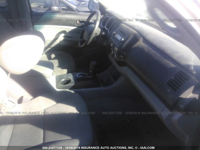 5TETX22N47Z427866 - 2007 TOYOTA TACOMA ACCESS CAB ოქროსფერი ფოტო 5