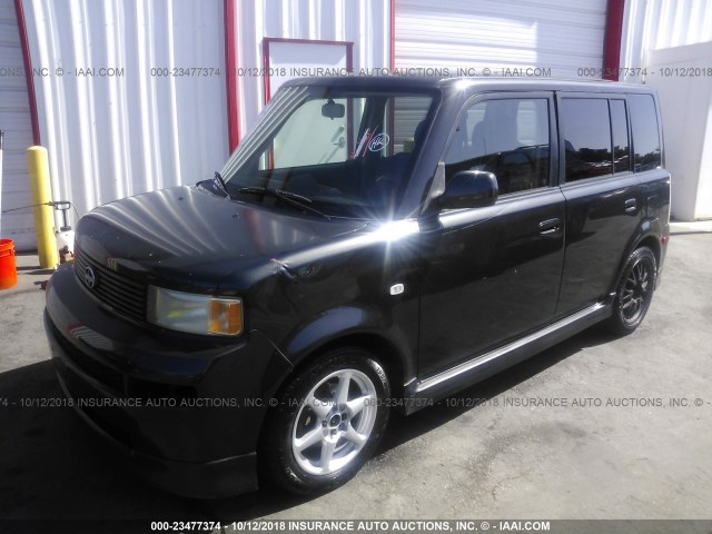 JTLKT324864063936 - 2006 TOYOTA SCION XB შავი ფოტო 2