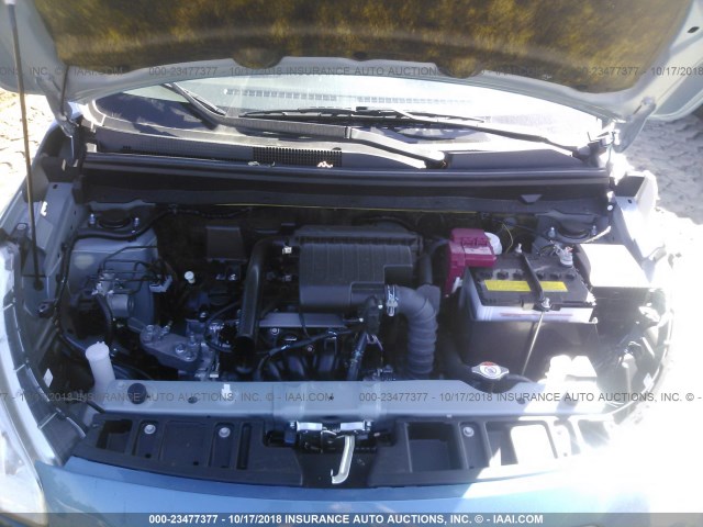 ML32F3FJ9JHF13667 - 2018 MITSUBISHI MIRAGE G4 ES ლურჯი ფოტო 10