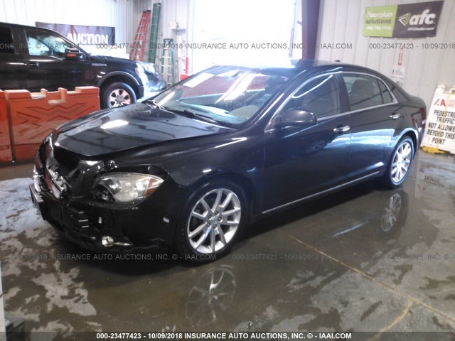 1G1ZG5E73CF378152 - 2012 CHEVROLET MALIBU LTZ 蓝色 照片 2