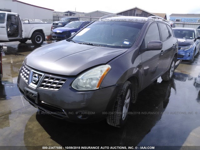 JN8AS58T49W058847 - 2009 NISSAN ROGUE S/SL GRAY photo 2