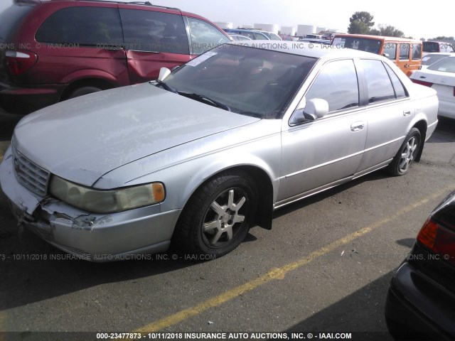 1G6KS54Y31U236610 - 2001 CADILLAC SEVILLE SLS SILVER photo 2