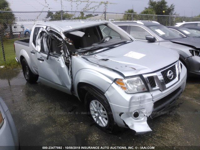 1N6AD0ER2JN738996 - 2018 NISSAN FRONTIER S/SV/SL/PRO-4X SILVER photo 1