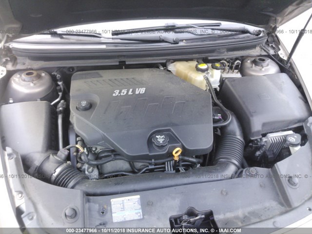 1G1ZG57N08F213761 - 2008 CHEVROLET MALIBU LS ყავისფერი ფოტო 10