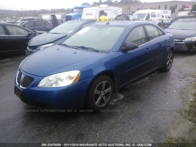 1G2ZH548054148764 - 2005 PONTIAC G6 GT BLUE photo 2