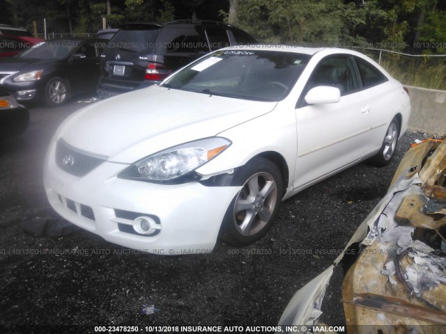 4T1CA30P97U133542 - 2007 TOYOTA CAMRY SOLARA SE/SLE თეთრი ფოტო 2