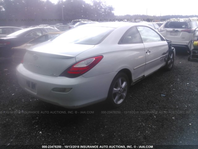 4T1CA30P97U133542 - 2007 TOYOTA CAMRY SOLARA SE/SLE თეთრი ფოტო 4