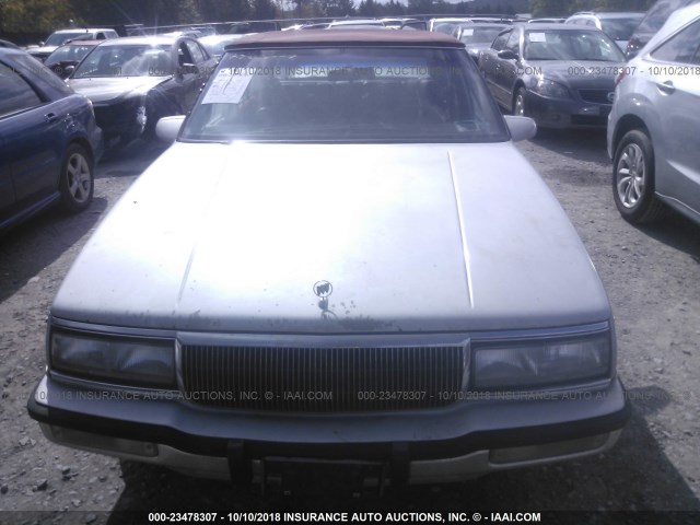 1G4HR54C2LH475922 - 1990 BUICK LESABRE LIMITED SILVER photo 6