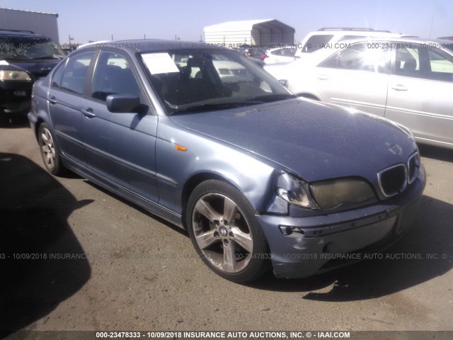 WBAAZ33484KP82663 - 2004 BMW 325 IS SULEV BLUE photo 1