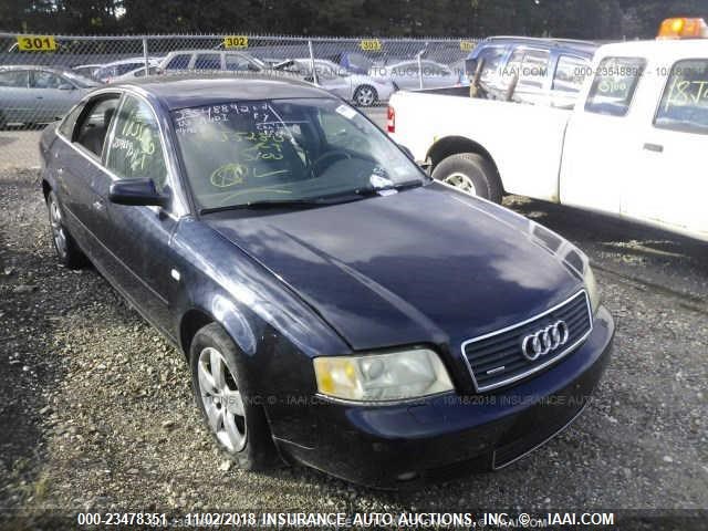 WAULT64B93N069504 - 2003 AUDI A6 3.0 QUATTRO Dark Blue photo 1