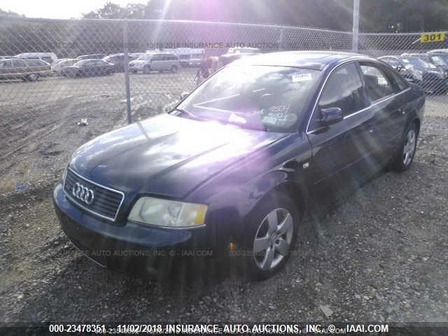 WAULT64B93N069504 - 2003 AUDI A6 3.0 QUATTRO Dark Blue photo 2