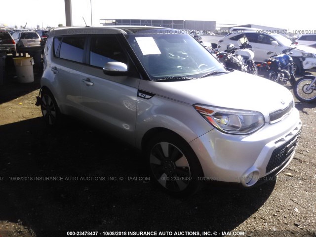 KNDJX3A54E7721139 - 2014 KIA SOUL ! SILVER photo 1