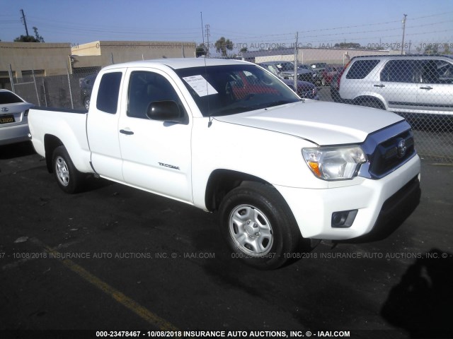 5TFTX4CN2CX015764 - 2012 TOYOTA TACOMA ACCESS CAB თეთრი ფოტო 1