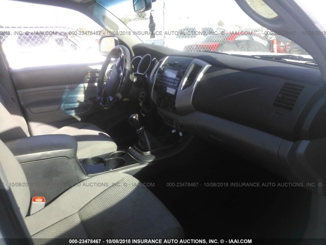 5TFTX4CN2CX015764 - 2012 TOYOTA TACOMA ACCESS CAB თეთრი ფოტო 5