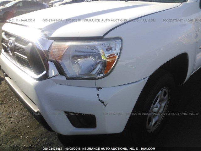 5TFTX4CN2CX015764 - 2012 TOYOTA TACOMA ACCESS CAB თეთრი ფოტო 6