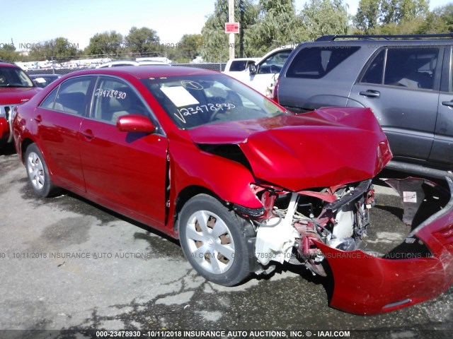 4T1BE46K97U030039 - 2007 TOYOTA CAMRY NEW GENERAT CE/LE/XLE/SE RED photo 1