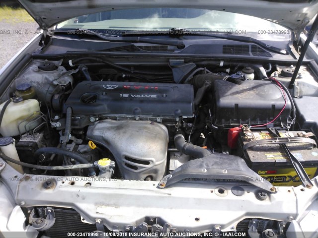 JTDBE32K653011925 - 2005 TOYOTA CAMRY LE/XLE/SE 银色 照片 10