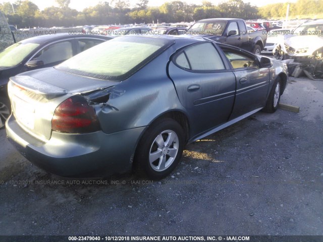 2G2WP552861197353 - 2006 PONTIAC GRAND PRIX ლურჯი ფოტო 4