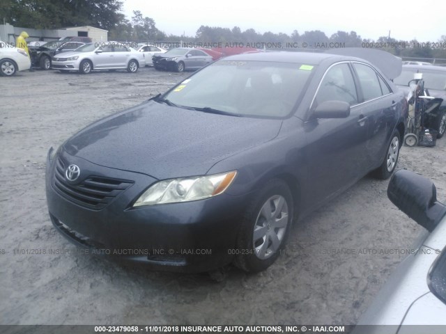 4T1BE46K88U730748 - 2008 TOYOTA CAMRY CE/LE/XLE/SE GRAY photo 2