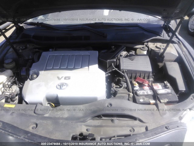 4T1BK46K77U539619 - 2007 TOYOTA CAMRY NEW GENERAT LE/XLE/SE GRAY photo 10