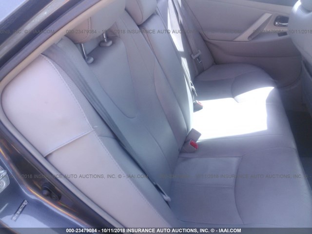 4T1BK46K77U539619 - 2007 TOYOTA CAMRY NEW GENERAT LE/XLE/SE GRAY photo 8